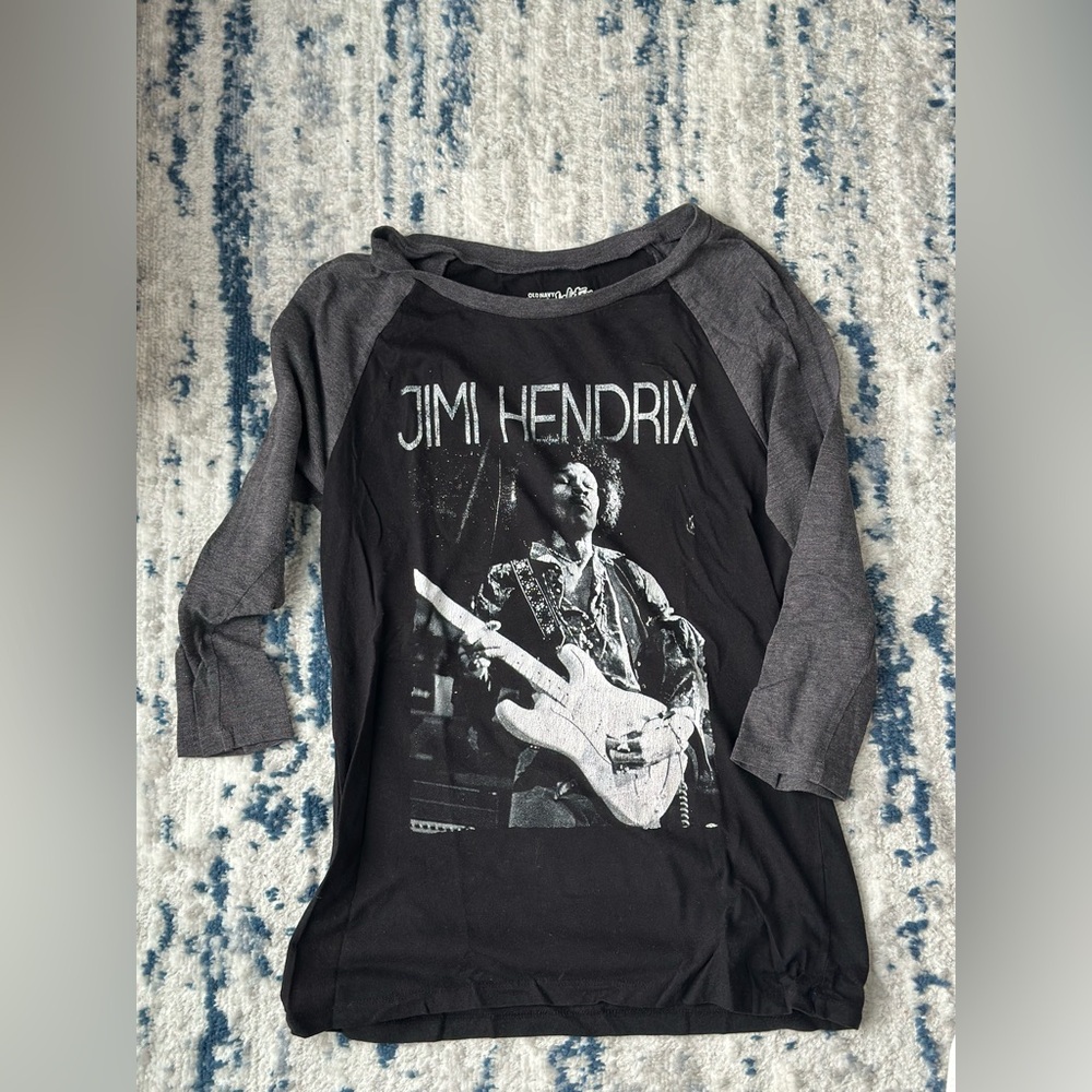 Jimi Hendrix 3/4 Long Sleeve